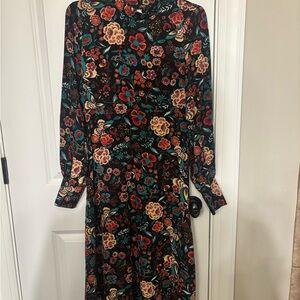 Floral Long Sleeve Dress